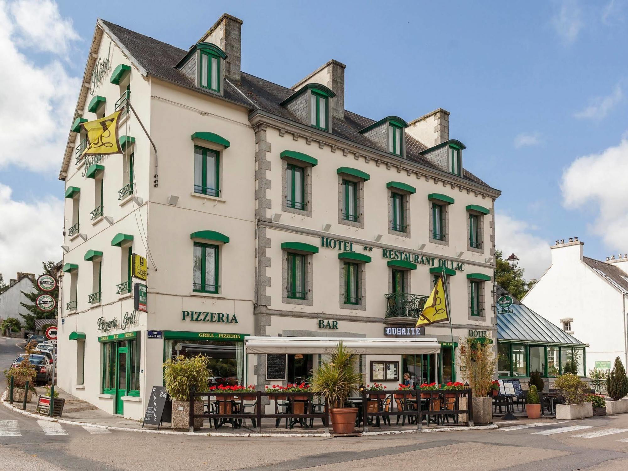 Hôtel du Lac Huelgoat Exterior foto